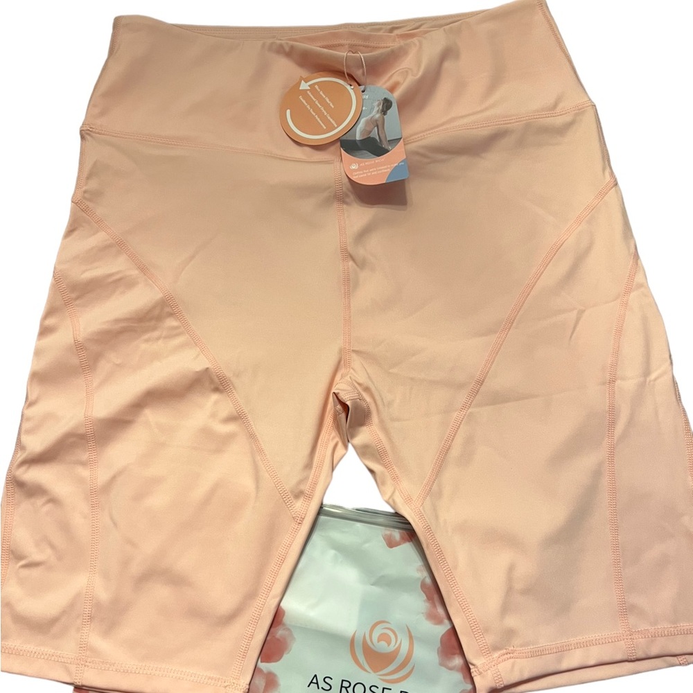As Rose Rich Women Biker Shorts Yoga Workout Shorts